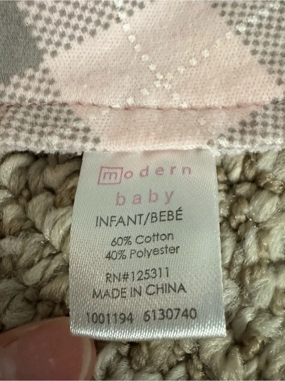 Baby Bandana Bib Lot of 5 Chick Pea Modern Baby Girl Pink Gray Drool